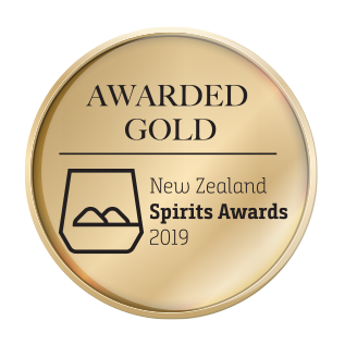 New Zealand Spirits Awards Gold Medal 2019