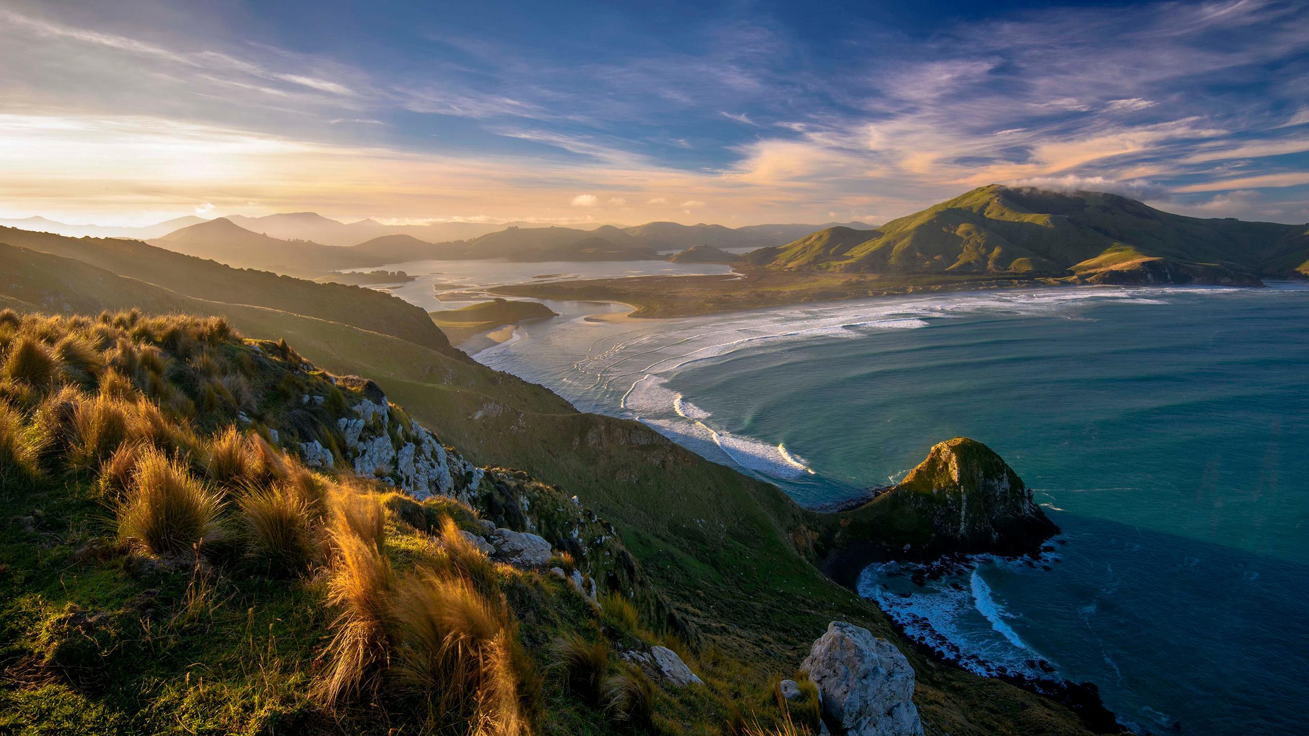 The Southern Alps at dusk